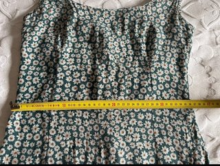 Vestido mini Pull&Bear flores S