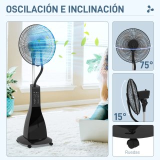Ventilador Nebulizador 3 Velocidades