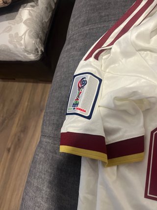 Camiseta España Pedri Adidas Blanca Mundial 2026