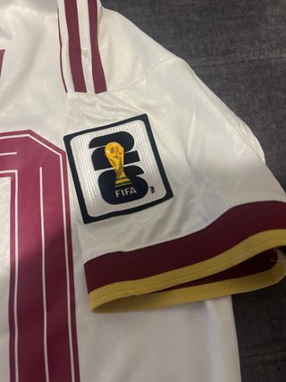 Camiseta España Pedri Adidas Blanca Mundial 2026
