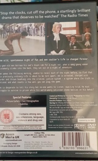 Criminal Justice - Series 1 y 2 en Ingles , BBC