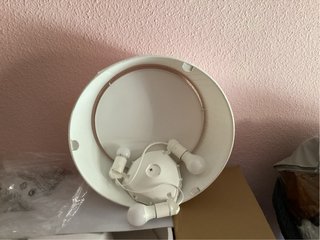 Lámpara de techo Ikea blanca