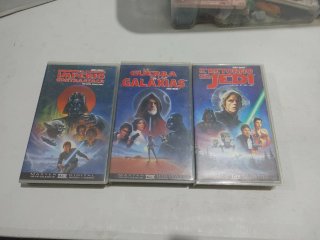 Trilogía Star Wars VHS (Español)