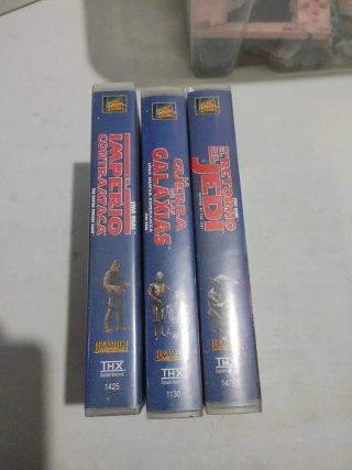 Trilogía Star Wars VHS (Español)