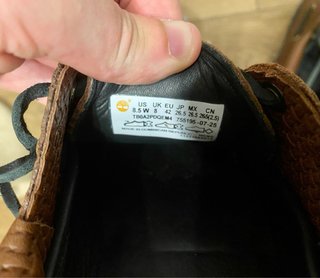 Timberland Mocassini Pelle Intrecciata Marrone