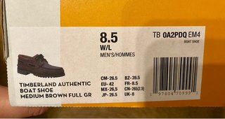 Timberland Mocassini Pelle Intrecciata Marrone