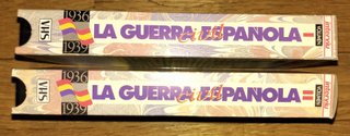 Pack 2 Cintas VHS Guerra Civil Española