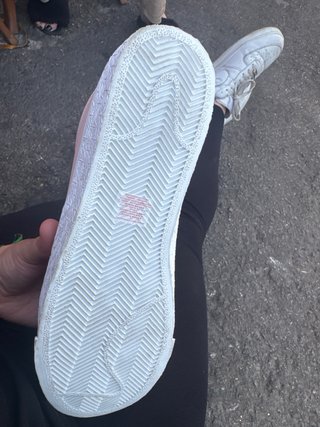 Zapatillas Kappa rosas y blancas