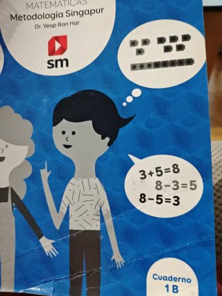 Libro de texto matemáticas piensa infinito 1