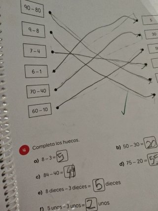 Libro de texto matemáticas piensa infinito 1