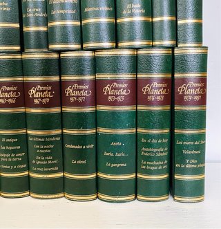 Colección 53 libros Premios Planeta 1952-2005