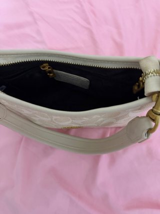 Bolso Coach Beige Monogram