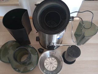 Licuadora Jata 400W Negro/Plata