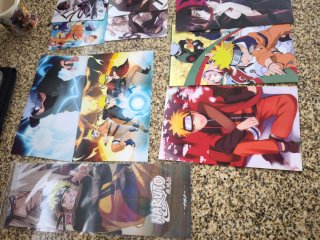 Conjunto de Cartas e Acessórios Naruto