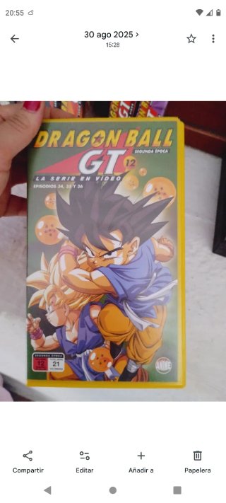 Dragon Ball GT VHS Originali Lotto 14 nastri Anime
