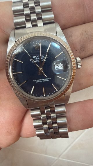 Rolex Datejust 16014 Acero Azul