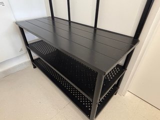 Perchero Metálico Negro Ikea
