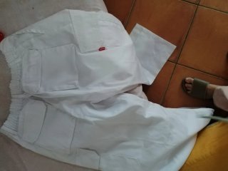 Pantalón de trabajo Velilla Talla 42 Blanco