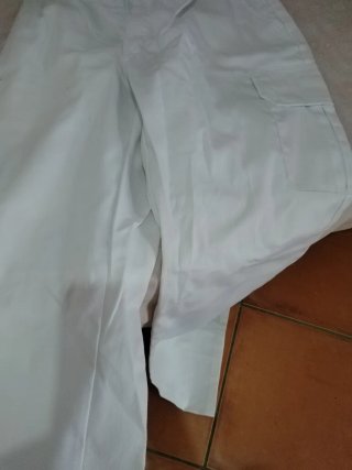 Pantalón de trabajo Velilla Talla 42 Blanco