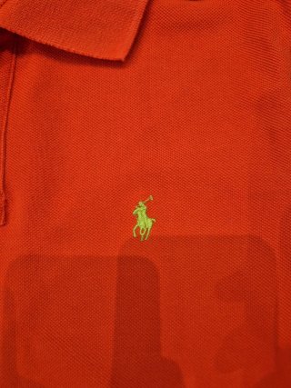 Polo Ralph Lauren Rojo Talla L Slim fit