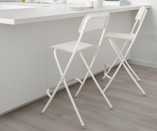 Taburete Alto Cocina Ikea Blanco