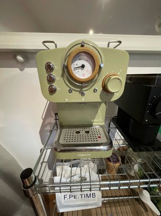 Cafetera Espresso Create Verde