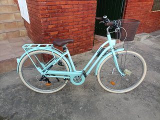 Bicicleta de señora mint Btwin sin uso