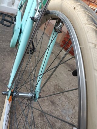 Bicicleta de señora mint Btwin sin uso
