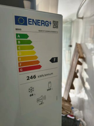 Frigorífico Beko RDNT271I30WN Blanco