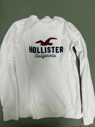 Sudadera Hollister California Blanca