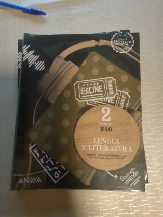 Libro lengua y literatura de 2 eso