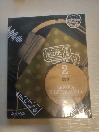 Libro lengua y literatura de 2 eso