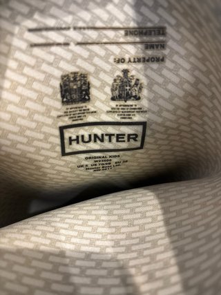Botas Hunter Rojas Talla 38