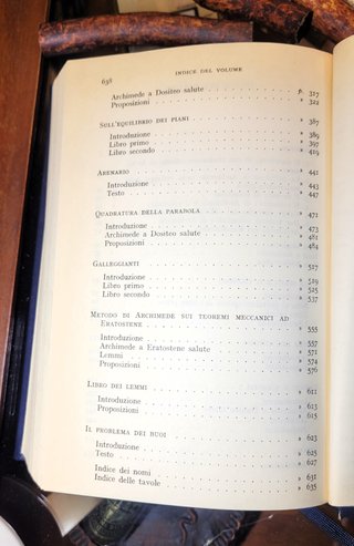 Archimede - Opere - Mondadori CDE anno 1991  Co