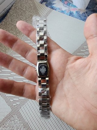 Reloj Duward Quartz Plateado Mujer Nuevo