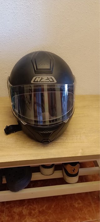 Casco NZI integral abatible negro