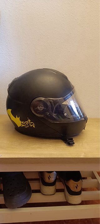 Casco NZI integral abatible negro
