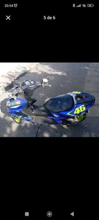 Scooter Irox 50cc Azul