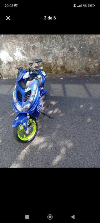 Scooter Irox 50cc Azul