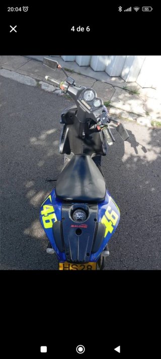 Scooter Irox 50cc Azul