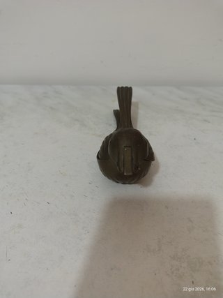 Schiaccianoci vintage ottone uccello