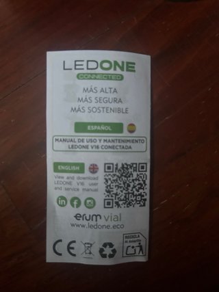 Baliza LEDONE CONNECTED Luz de Emergencia