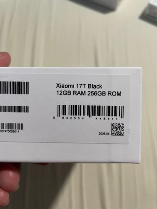 Xiaomi 17T 256GB Negro + Redmi Watch 5 Lite