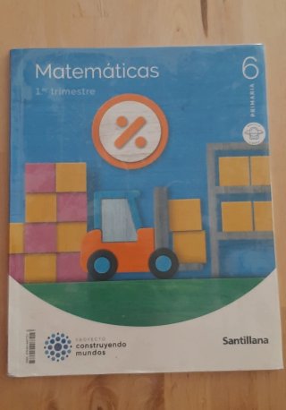 Libro de 6⁰ primaria matemáticas Santillana 3er tr