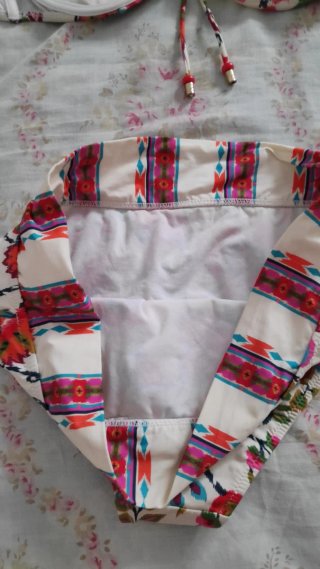 Bikini Dolores Cortés Estampado Forrado