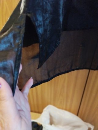 Blusa negra talla grande..ver medidas