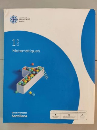 MATEMATIQUES 1 SEC CONSTRUINT MONS Santillana