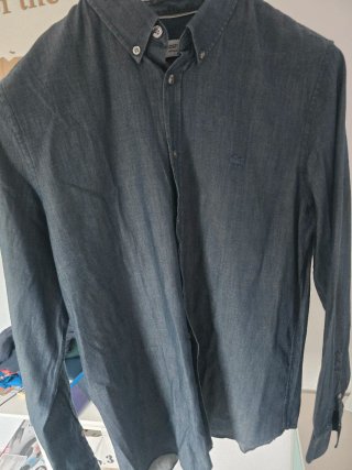 Camisa Lacoste Azul