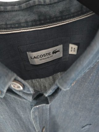 Camisa Lacoste Azul