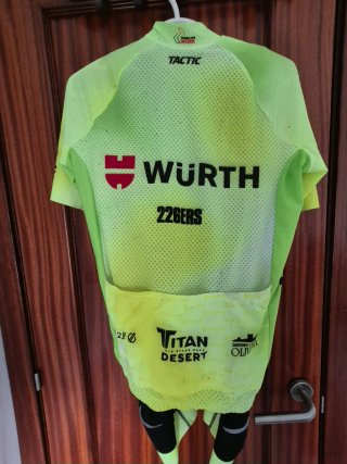 Conjunto Ciclismo Maillot y Culotte Würth